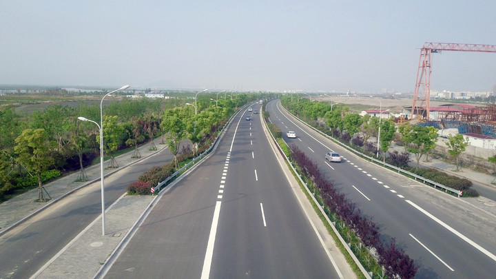 浙江溫嶺路燈項目